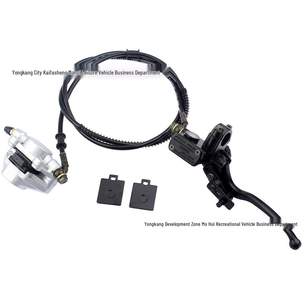 GY6 125-250CC ATV Beach Buggy Rear Brake Master Cylinder & Caliper Assembly with Pads Other