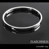 Gin no 2mm Wide Plain Silver 925 Simple Sizes Unisex [Shinjuku Kura] Ring, 3-28.5 (Size 7), Flat, Slim,