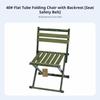Space-Saving-Height Camp Stool Foldable Design Folding Chair Lightweight Strong Load-Bearing For Children Tripers Trip