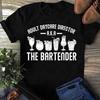 Adult Daycare Director Aka The Bartender Te Shirt Bartender T Shirt Funny Bartender Tops