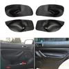 For VW Golf 4 MK4 Jetta 1998 1999 2000 2001 2002 2003 2004 2005 Car Manual Control Window Door Handle Armrest Panel Leather Trim