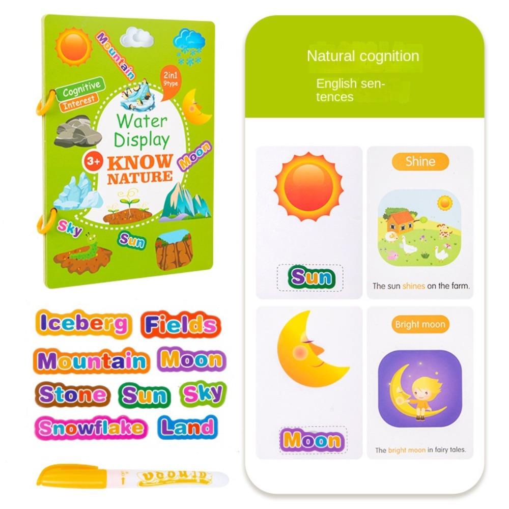 

Early Educational Drawing Montessori Toys With Pen Drawing Book Water Drawing Toys Birthday style D