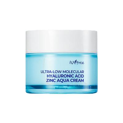 Ultra-nízkomolekulární zinkový aqua krém s kyselinou hyaluronovou 30 ml