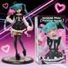 New Hatsune Miku Non Mainstream Fashion Anime Figure Toys Collectible Model Ornaments