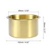 Universal Cup Drink Holder Ert Gold Tone 89mm for Marine Boats RVs Pack of 2