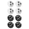 4Pcs Small Furniture Casters Wheel Sticky Pulley Appliance Sliders Self Adhesive Casters Wheel for Kitchen Appliances