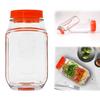 Salad Pod Salad Jar Leakproof Portable With Lid Vegetable Jar Lunch Side Opening Can For Office, School, Travel, Camping