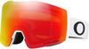 Oakley Goggles 0OO7103 Matte Torch Iridium Free Size White/Prizm