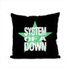 Band SSystem Of A Down Pillow Case For Car Sofa Decorative Home Doublesided Print Plush Square Throw Pillow Cushion Cover