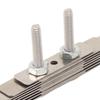 Powered Front Suspension Plate Kit Stainless Steel Rustproof Reliable Performance for Tamiya 1/14 Dump Truck