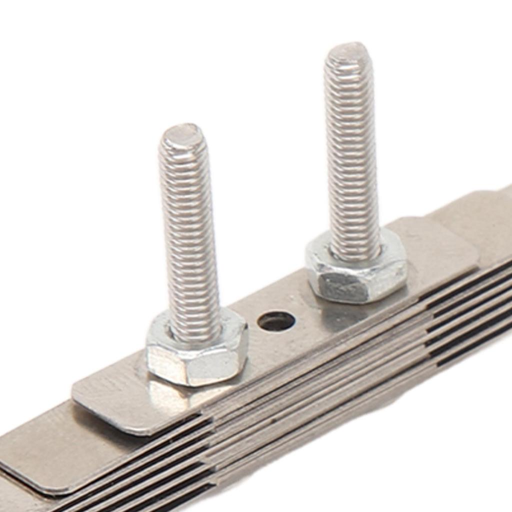 Powered Front Suspension Plate Kit Stainless Steel Rustproof Reliable Performance for Tamiya 1/14 Dump Truck