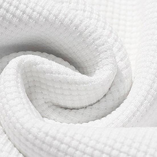 Bărbați hanorac casual cu design vafă fals din două piese cu mânecă lungă, top cu gât oana-gât, pulover de îmbinare pentru petrecere streetwear