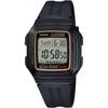 Casio Watch CaSio Collection [domeStic Genuine] F 201wa 9ajh Men S Black F 201 Black