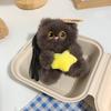 Soft Plush Cat Bag Charm Portable Stuffed Cat Toy New Kitten Pendant  Purse Accessory