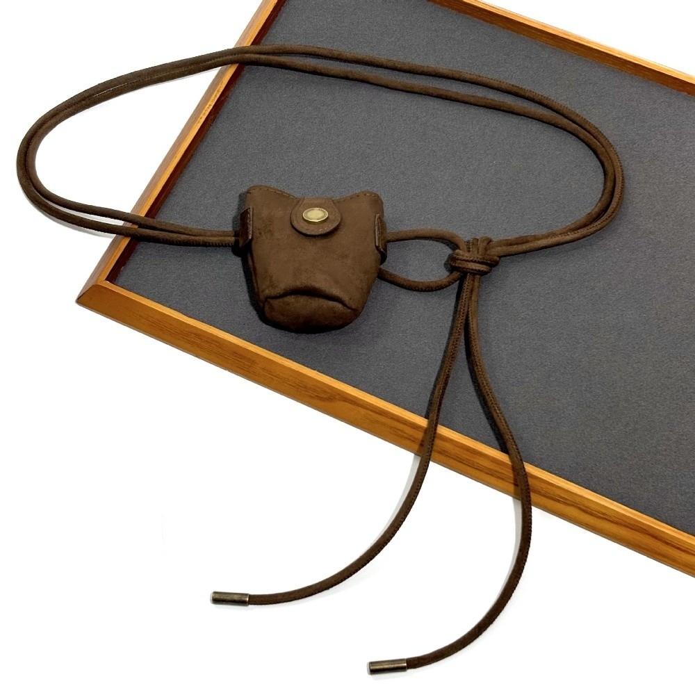 Thin Suede Rope Belt Casual Luxury Design Waist Bag Vintage Retro Waist Cinching Waistband