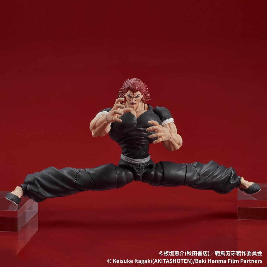 DIG DIGACTION the Yujiro Approximately 80mm Finished (DIG) "Baki Grappler" Hanma, Tall, Non-scale, PVC, Painted, Figure.
