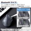 ELECOM Mouse Wireless Mouse Bluetooth Quiet M Size 5 Buttons AskDoctors Evaluation Service Certified Antibacterial Black EX-G Multi-Pairing