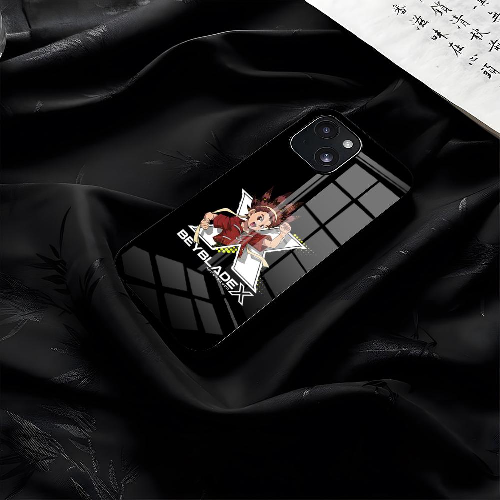 S-Beyblade X Phone Case For IPhone 17 Pro Max 16 15 14 Pro Max 13 11 Plus Glass Cover