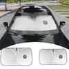 Protetor Solar Dobrável para Para-brisa de Carro Cobertura com Proteção UV Para Alfa Romeo 147 156 159 Giulia Giulietta Mito GT Stelvio Sportiva