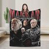 Super Warm Blanket Students Travel Prince Baelor Targaryen Memorial Throw Blanket Flannel Bedspread For Couch Sofa Bed Cover