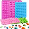 1pcs Fruits  Dinosaurs  Gummy Bears Shapes Candy Mini Silicone Mould  Soft Jelly Moulds  Candy Baking Moulds Non-Stick Food Mou