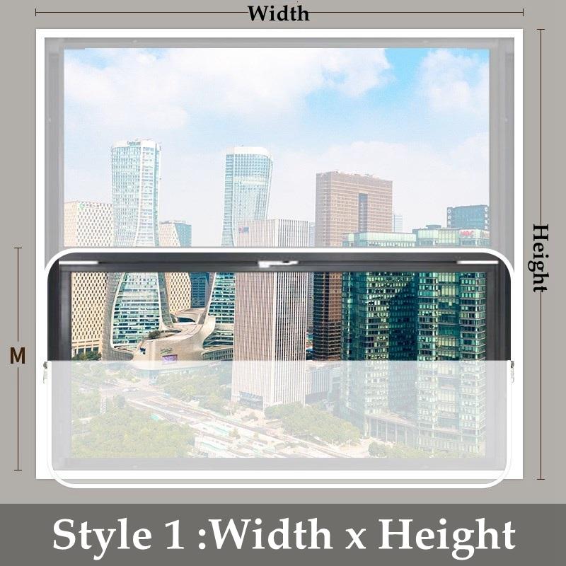 Transparent Window Winter Insulation Film Warm Double Layer Windproof Curtain With Zipper Self-Adhesive Heat Protection Film