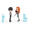 Coffret 2 figurines Harry Potter &amp; Ginny Weasley + 2 figurines Patronus - SPIN MASTER