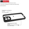 For OnePlus Nord CE5 Case For Cover for OnePlus Nord CE5 Anti-Shockproof TPU Transparent Black Frame Case For OnePlus Nord CE5