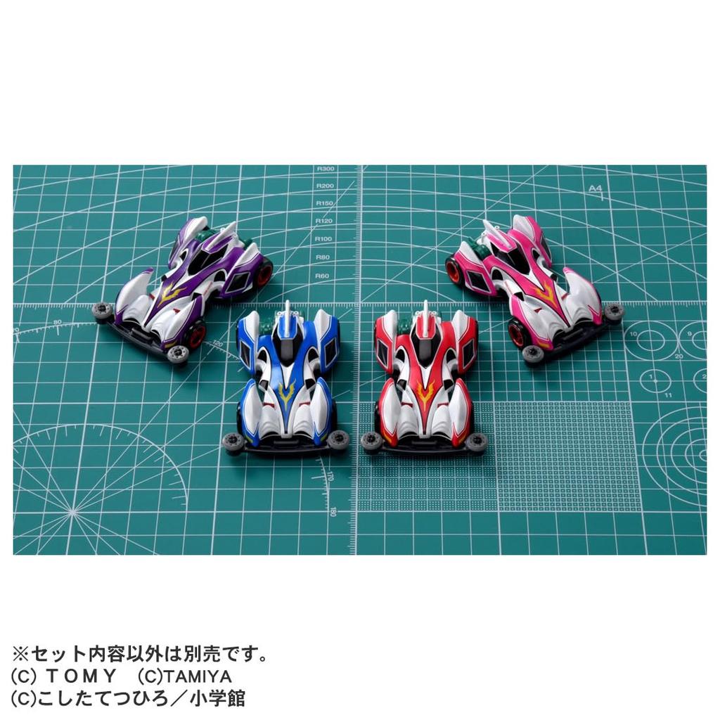 Takara Tomy Tomica Premium Unlimited Bakusou Kyodai Mini 4WD Shining Scorpion Miniature Car Toy for Ages 6 and Up Let's & Go!!