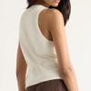 European and American New Sexy Lace-up Vest Vest Wrap Shirt V-neck Slim-fitting Sleeveless Knitted Top Sweater Women