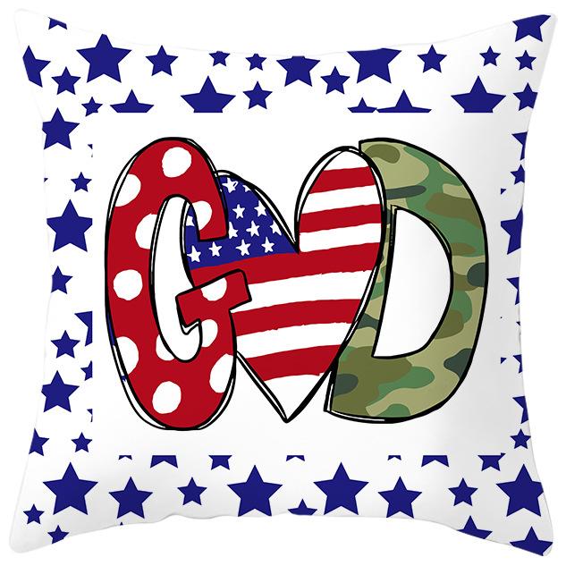 New Peach Leather Velvet Printed Pillowcase Car Sofa Festive Decoration Pillowcase