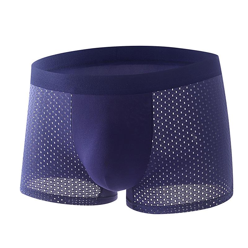 Herren Icy Cool Mesh Boxerbriefs - Mid-Rise, Übergröße, Extra Bequem