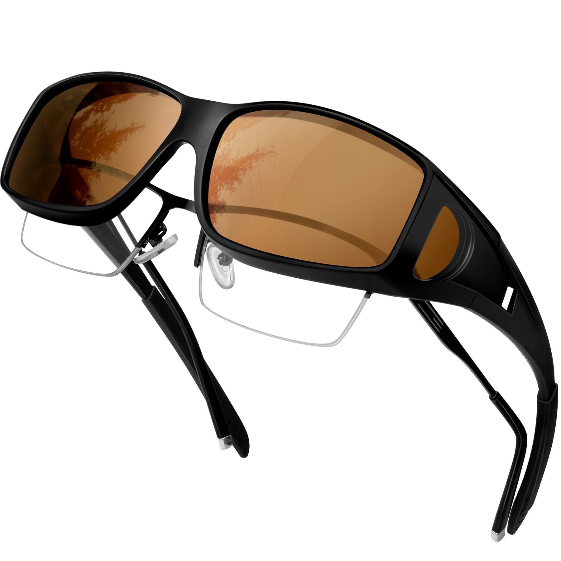 

KANASTAL Polarized UV400 for Mountain and Other Sports for Men and Women Over-the-Eye Sunglasses, Protection, Car, Golf, Driving, Climbing, Fishing,