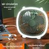 Portable No-Drill, Silent Wall-Mounted Cooling Fan for Kitchen, Toilet, and Dormitory