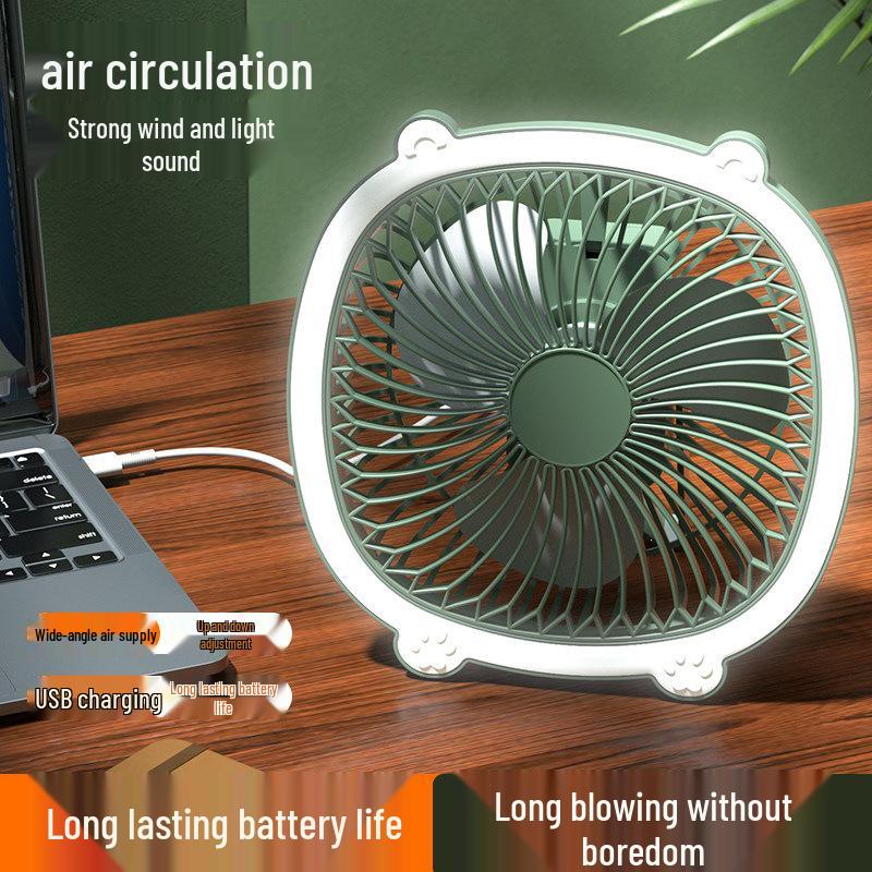 Portable No-Drill, Silent Wall-Mounted Cooling Fan for Kitchen, Toilet, and Dormitory