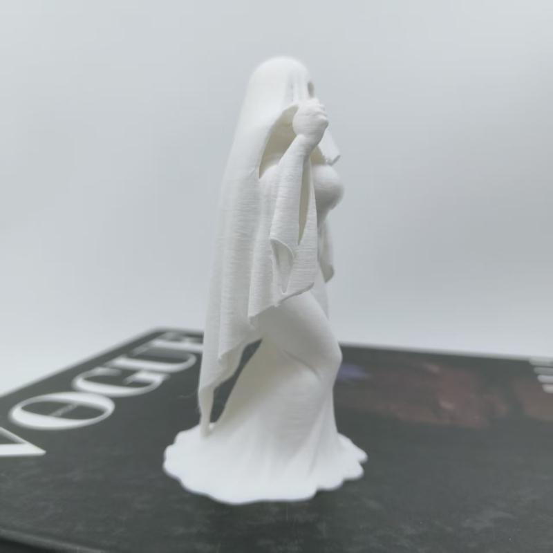 1Pcs Halloween Gothic Brides Wedding Decor Ghost Mother Statue Ornament Creative Skirt Design Office Desk Decoration
