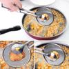 Stainless Steel Filter Spoon with Clip Fried Food Chicken Drumsticks Colander