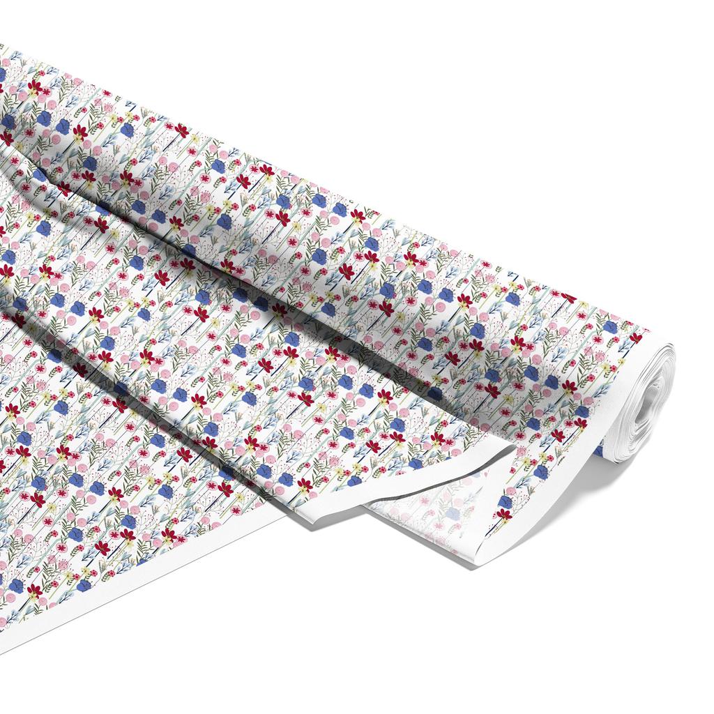 Outdoor Dekostoffe Oxford - Motiv Blumengarten I Dx023