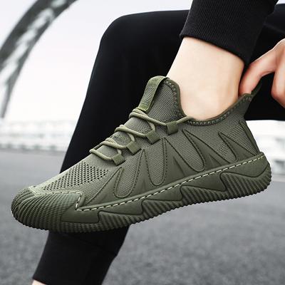 Netz atmungsaktiv Herren Freizeit Sneaker Bequem Leicht Laufschuhe Plateau Rutschfest Mode Herren Sportschuhe