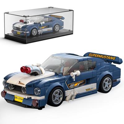 Mould King Speed Champion Mustang 1967 Supercar 27048 Building Set Toy Collectible Model Car Block Children's Gift 8+(376 Pieces)