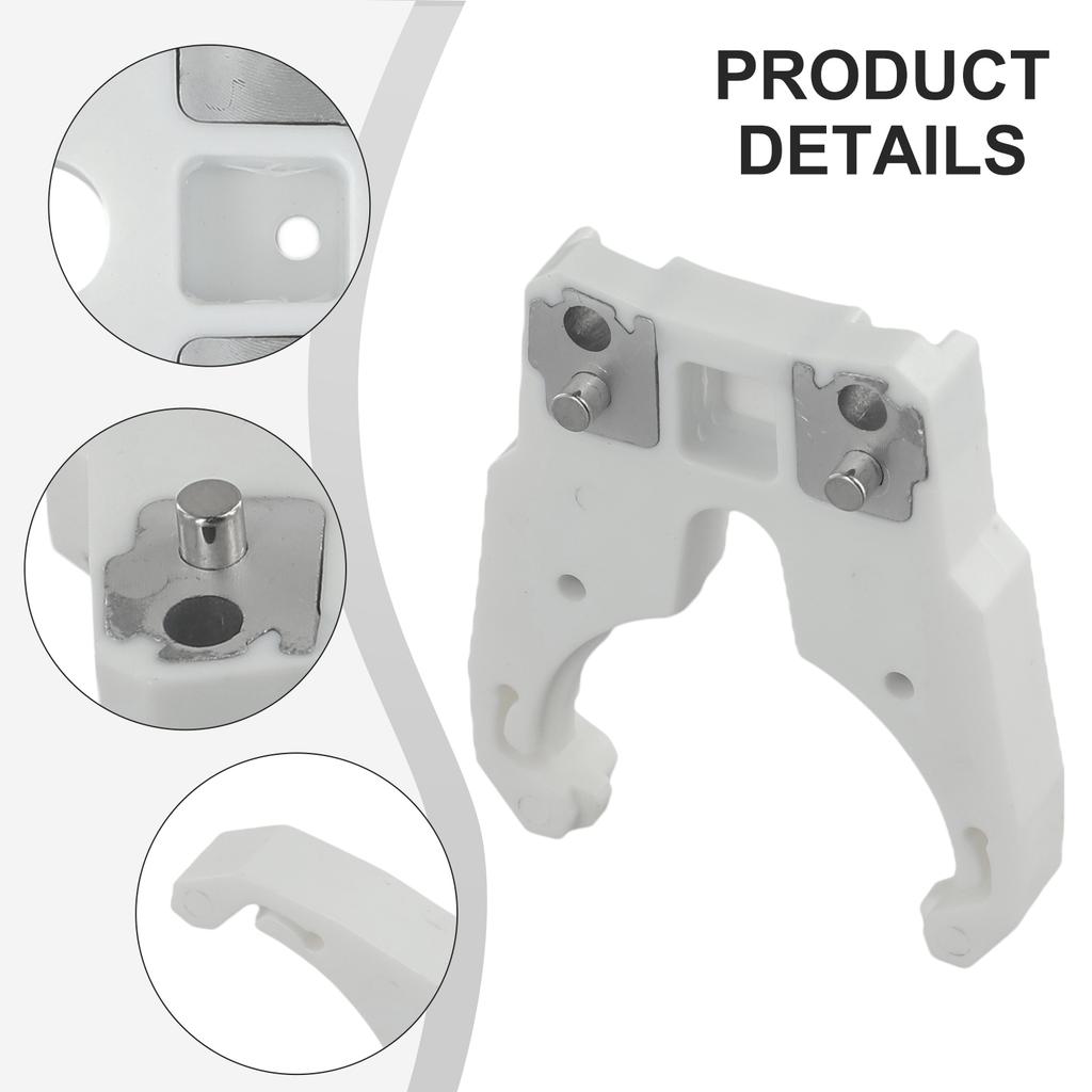 CNC Tool Tool Holder Clamp Changer Fixed Handle HSK63F Plastic Replacement 3.94x3.31x0.61in Accessories Brand New