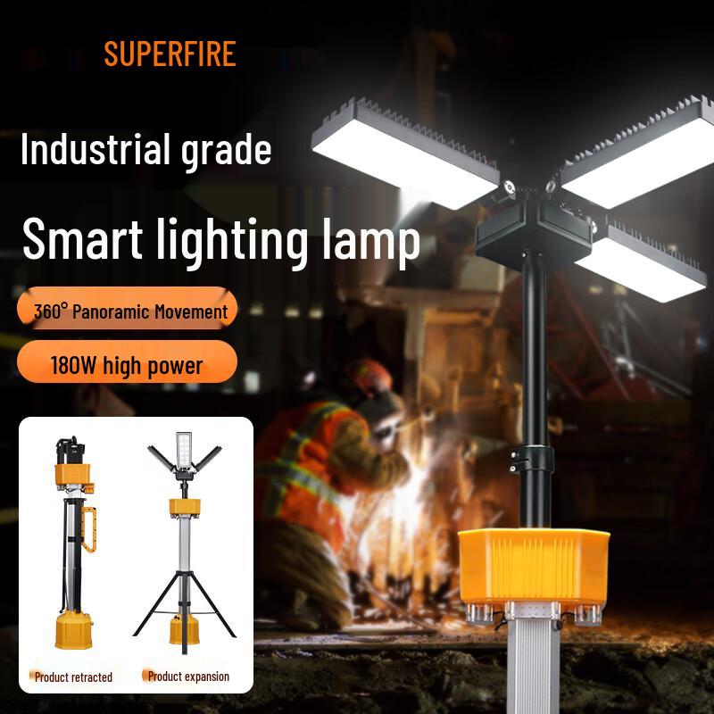 SupFire Portable LED Adjustable Work and Camping Light