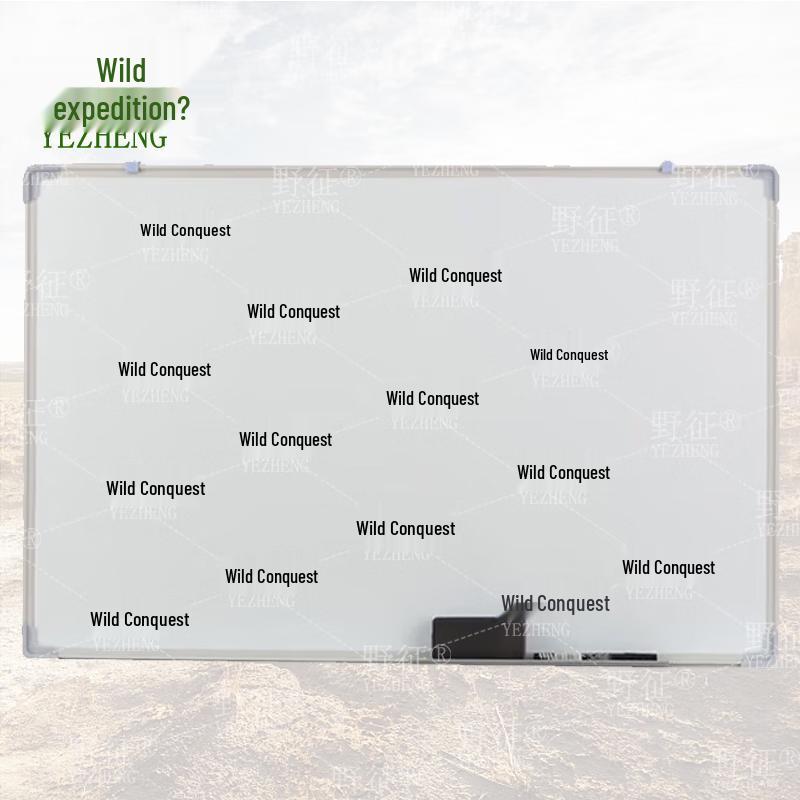 Ye Zheng Double-sided Magnetic Wall Blackboard