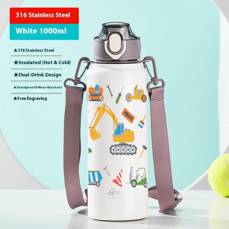 Gianxi Children's Insulated Cup Student specific Water Cup Kindergarten Primary School Large Capacity Cup Insulated Cup
