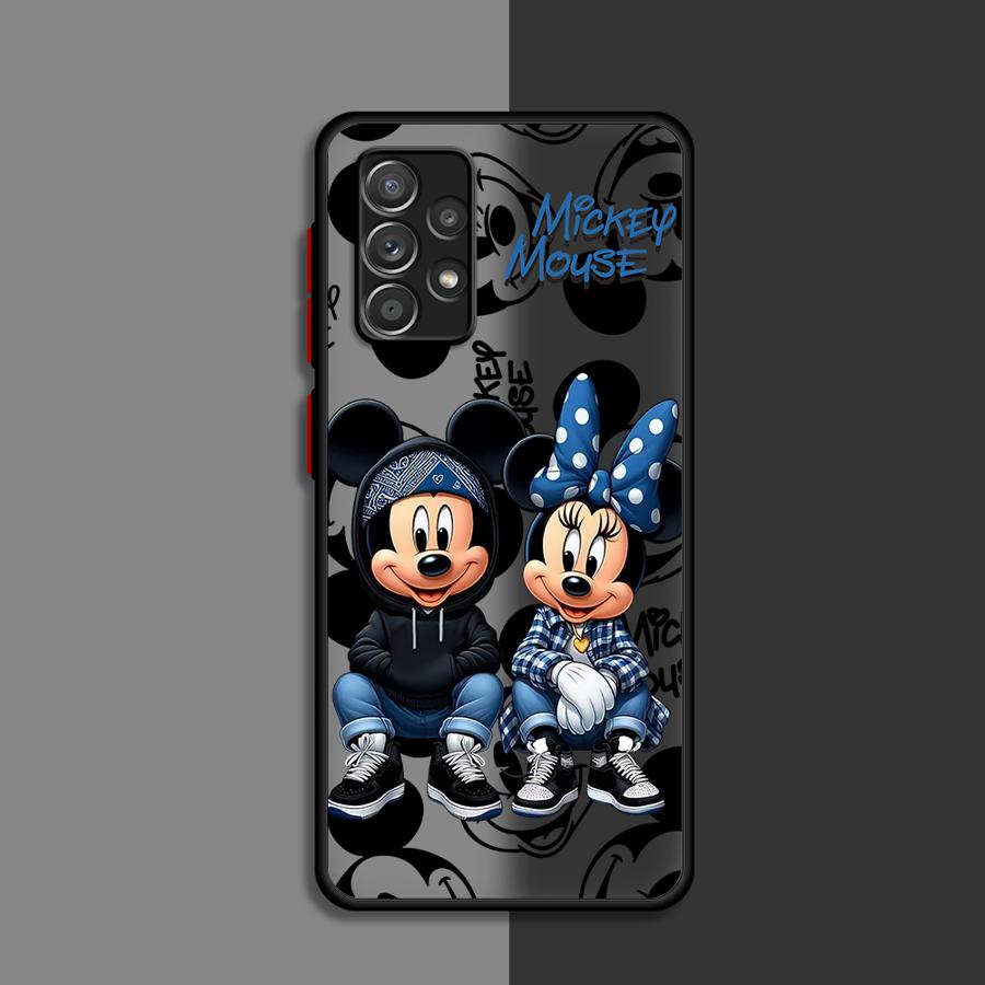 Disney Mickey Mouse Phone Case for Samsung A12 A13 A14 A15 A22 A23 A32 A52 A72 4G 5G A25 A33 A34 A35 A53 A54 A55 A73 5G A24 4G