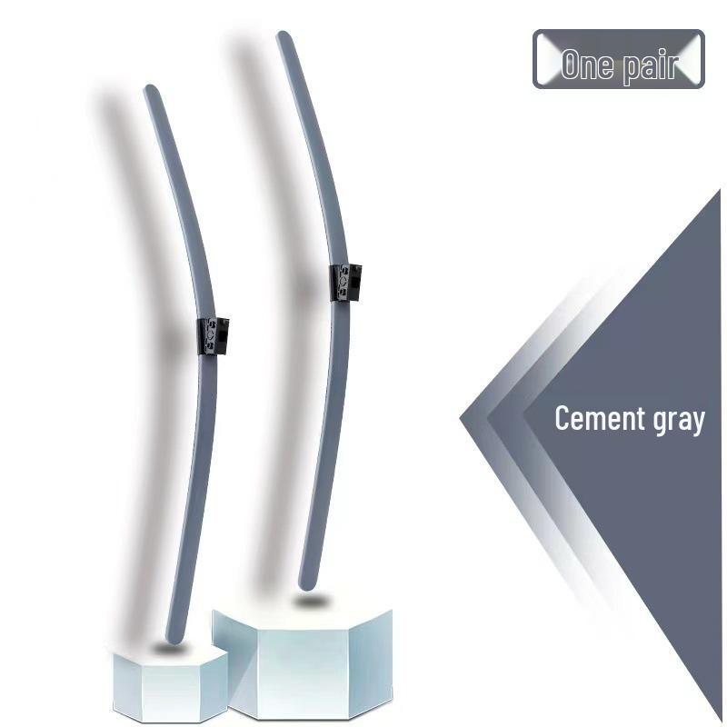 Colorful, Universal, Bone-Free Front Wiper Blade with Rubber Strip for Car Windshields