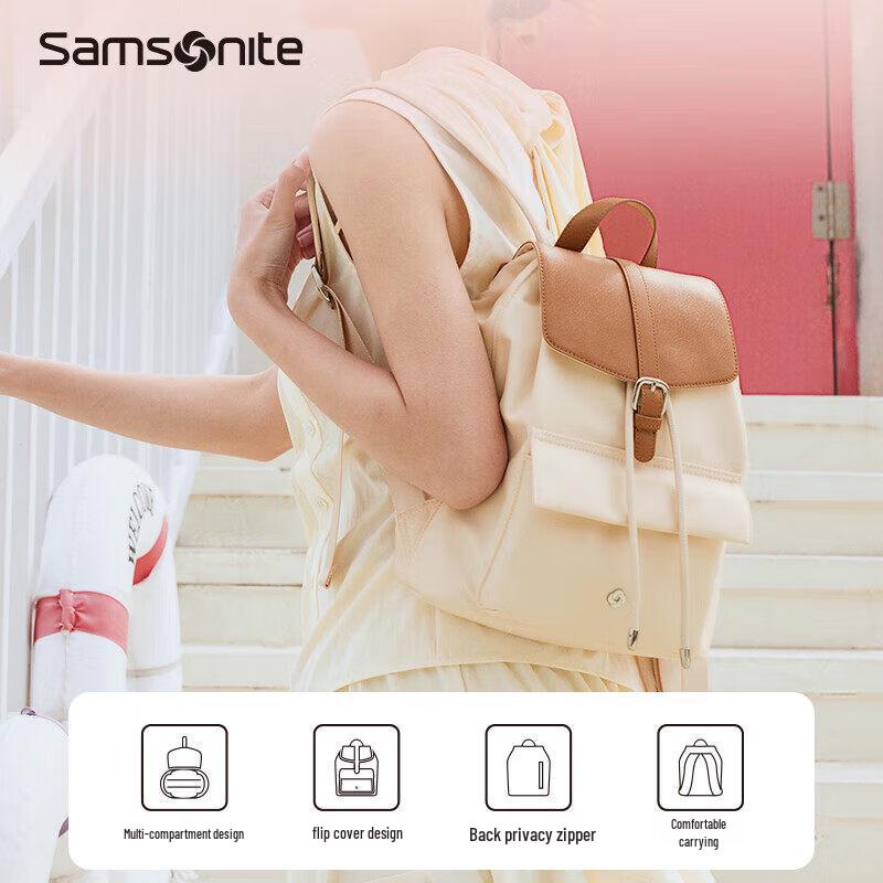 

Samsonite Casual Fashion Women s Flap Backpack Medium