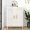 Vidaxl Schrank, Weiß, 69,5X34X90 Cm, Holzwerkstoff
