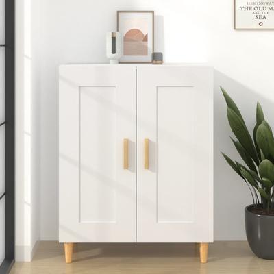Vidaxl Cabinet, White, 69.5X34X90 Cm, Wood-Based Material