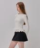 VIKINI VENDER Frill Layered Rash Guard - Ivory
